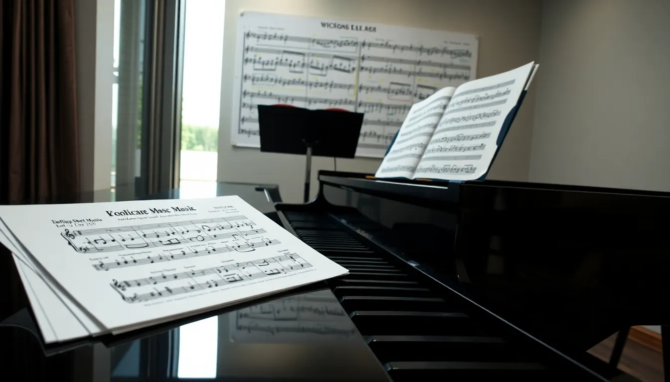 popular sheet music wicked